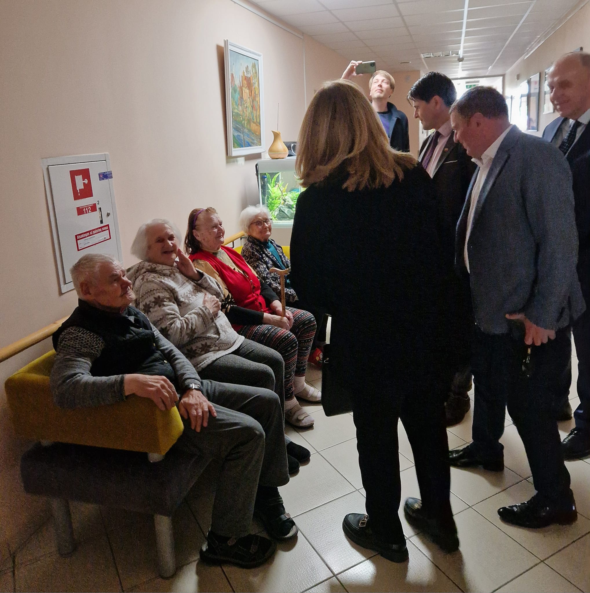 Sulaukėme svečių